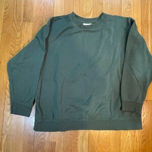 Women's Universal Thread Green Sweatshirt Size XXL